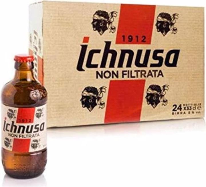 Actual product image Ichnusa Non Filtrata (24 x 33 cl)