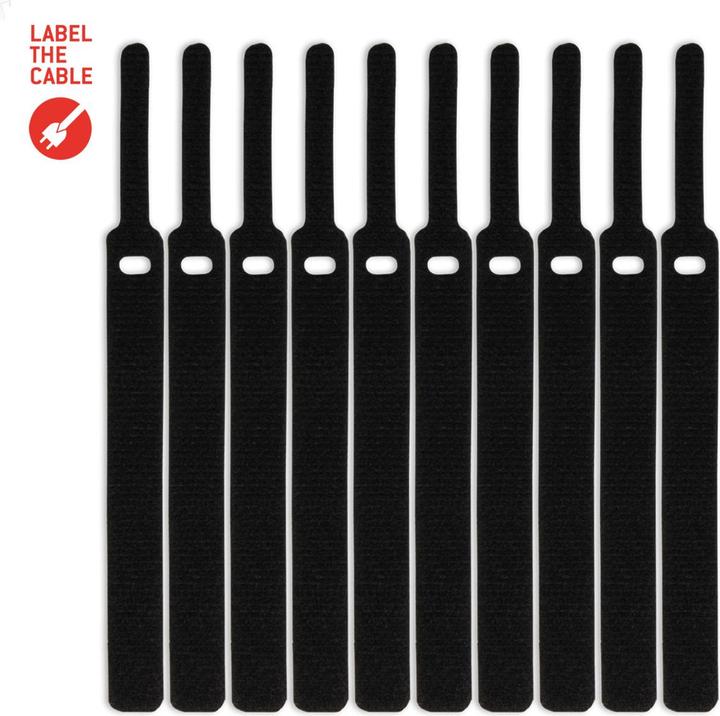 Actual product image Label-the-cable LTC Basic Straps (Velcro cable ties, 170 mm, 10 pcs.)