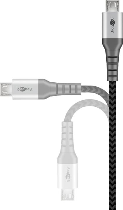 Image du produit Goobay USB A – Micro USB B (0.50 m, USB 2.0)