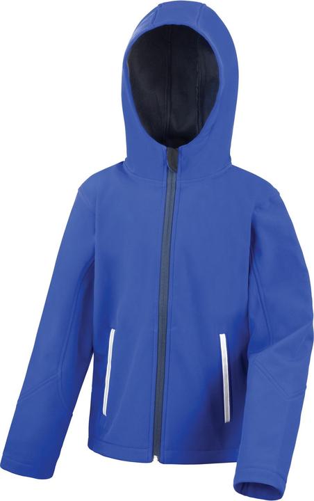Actual product image Result Clothing Childrens/Kids TX Performance Hooded Soft Shell Jacket (128)