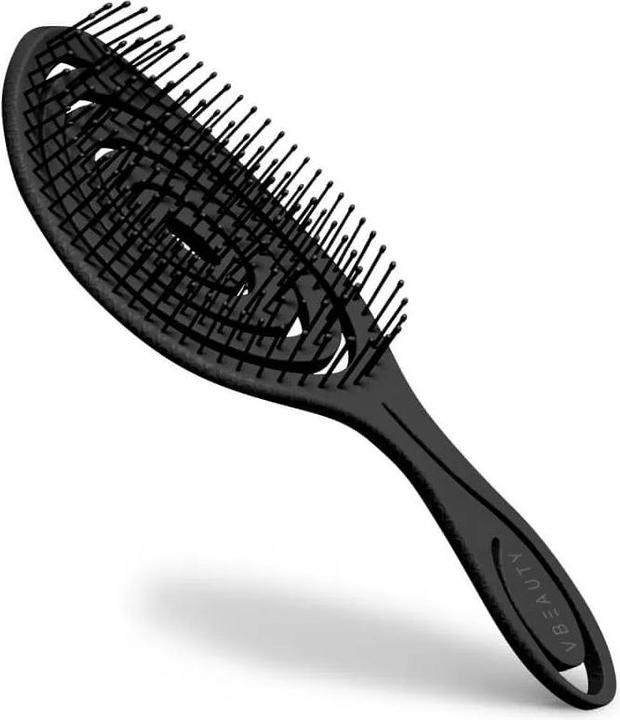 Immagine prodotto VBEAUTY Capelli - Spazzola di paglia BIO Detangler Dimensione da Viaggio Nero