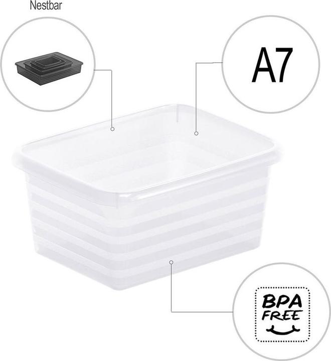 Actual product image Rotho Linus (11 x 6 x 14 cm, 0 l)
