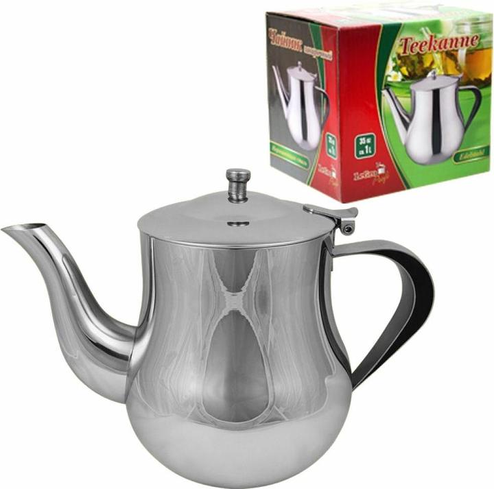 Immagine prodotto Legro Holzkohle Samowar mit Teekanne (5 l)