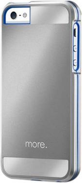 Immagine prodotto More-Thing Di più. Custodia Armor Metal Hybrid per iPhone 5 - alluminio/blu (Apple iPhone 5, Apple iPhone 5s)