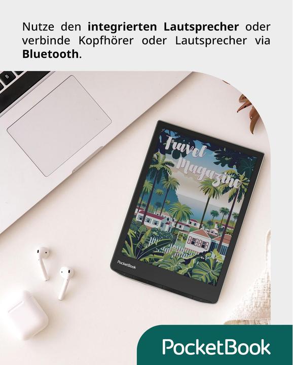 Produktbild PocketBook InkPad Color 3 (7.80", 32 GB, Stormy Sea)