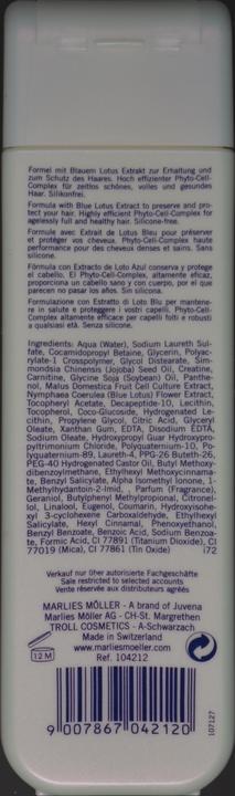 Actual product image Marlies Möller Ageless Beauty (200 ml, Liquid shampoo)