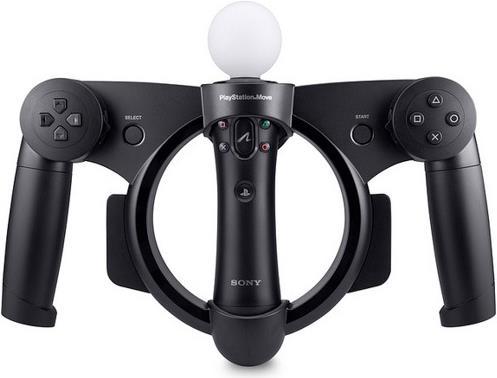 Actual product image Sony Playstation Move Racing Wheel (without Move controller) (PS3)