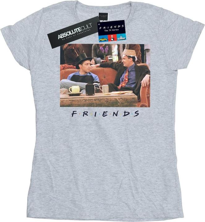 Friends Joey And Chandler Hats TShirt (XXL)