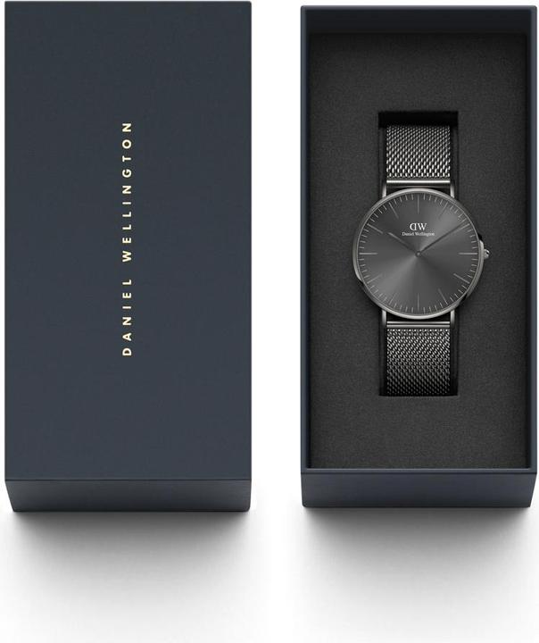 Produktbild Daniel Wellington Classic Mesh Graphite (40 mm) (Analoguhr, 40 mm)