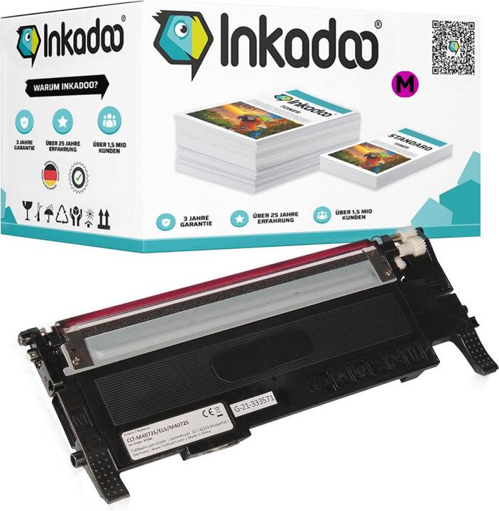 Actual product image Inkadoo Compatible toner for Samsung CLT-P4072C/ELS / P4072C CLX-3180 3185 FW 3185 CLP-325 (M)