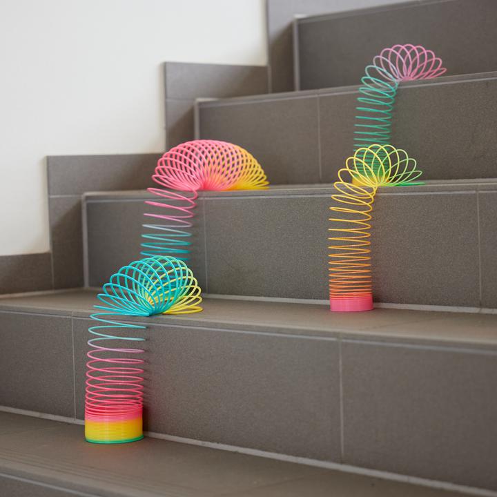 Image du produit Relaxdays 4x spirale arc-en-ciel