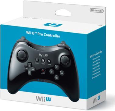 Produktbild Nintendo Wii U Pro Controller, Schwarz (Wii U)