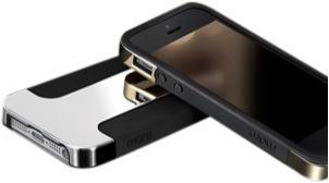 Immagine prodotto More-Thing Di più. Custodia Para Duo Metal per iPhone 5 (Apple iPhone 5s, Apple iPhone 5)