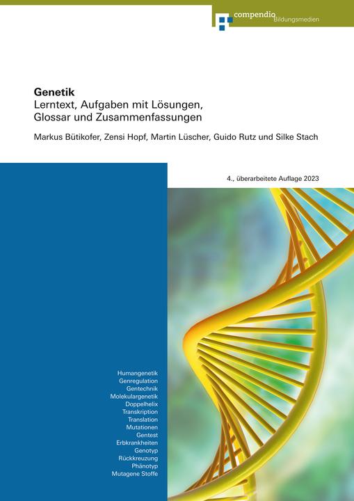 Produktbild Genetik (Deutsch, Zensi Hopf, Silke Stach, Martin Lüscher, Markus Bütikofer, Guido Rutz, 2023)