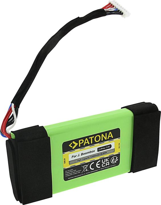 Actual product image Patona Battery JBL Boombox GSP0931134 01 (Wireless audio transmission)