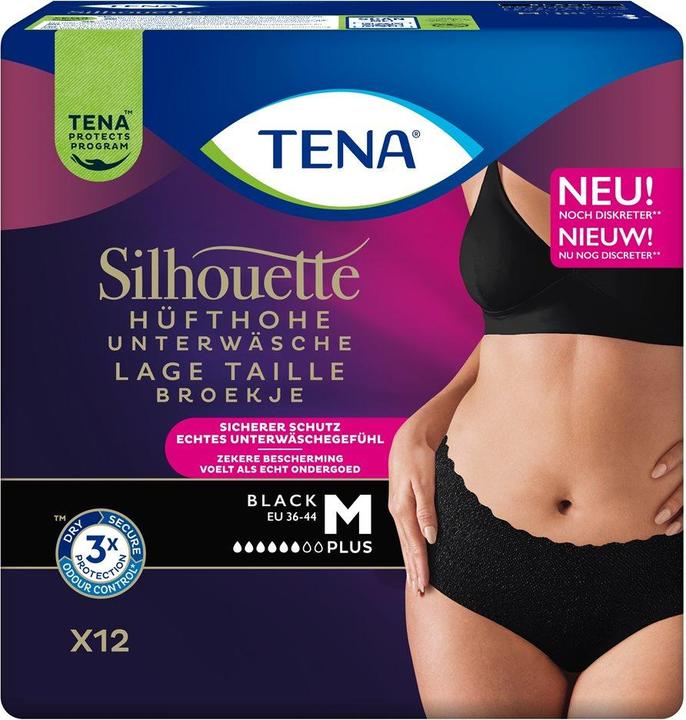 Tena Silhouette Plus M 75-100cm bla 2x12 (12 x, M)