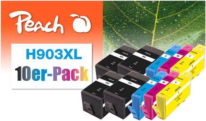 Actual product image Peach Ink HP No 953XL 4x BK,2x C, 2x M, 2x Y (M, C, Y, FC)