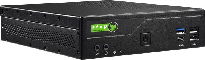 Actual product image Step PC Micro DS6012 incl. Windows 11 Pro (4-core i3-12100 H610 8GB 256GB NVMe SSD 2x DP 1x HDMI) (Intel Core i3-12100, 8 GB, 256 GB, UHD Graphics 730)