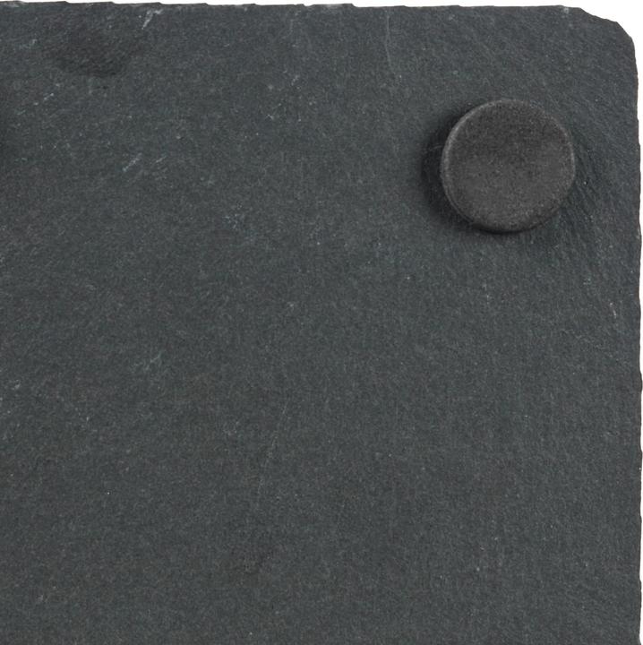 Produktbild Relaxdays 10x Schiefer-Untersetzer (1 x, Glasuntersetzer)