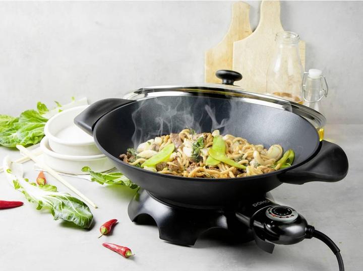 Actual product image Domo electric wok DO8708W (EU plug)