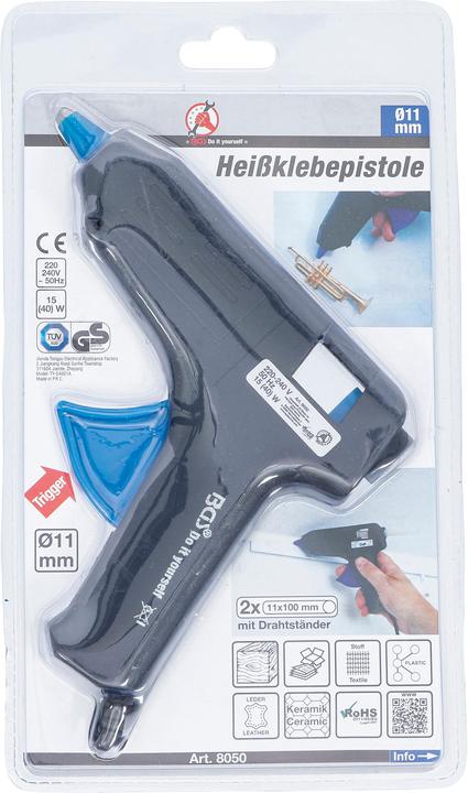Image du produit BGS Pistolet de colle chaude Ø de bâtonnet de colle 11 mm 15 W