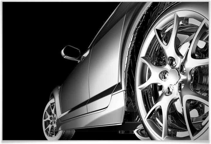 Immagine prodotto Trenddeko Rolling in Chrome (160 x 105 cm)