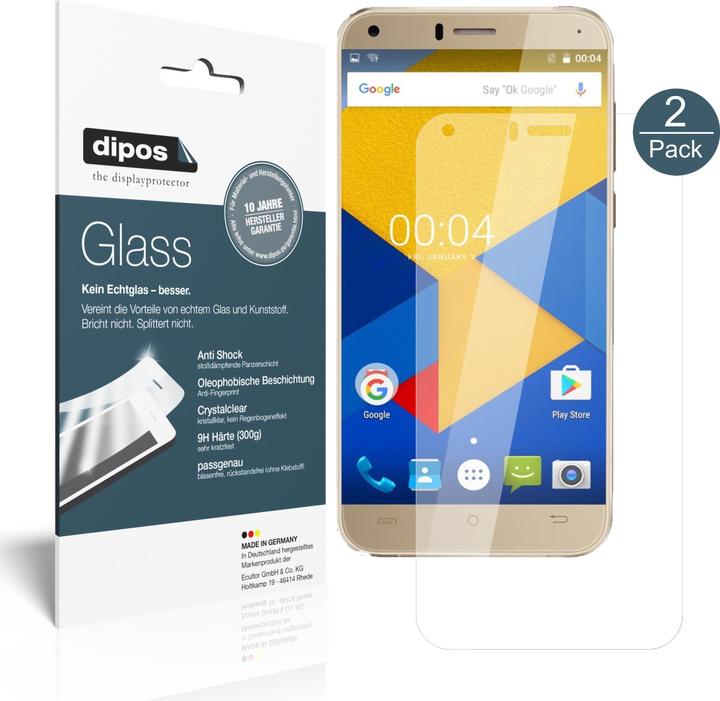Actual product image Dipos Screen Protector Anti-Shock (1 Piece, Cubot manito)