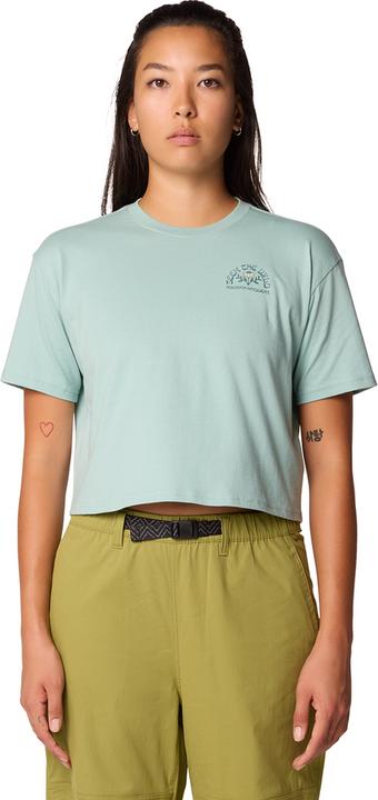 Mountain Hardwear W Seek Floral Boxy Crop Short Sleeve