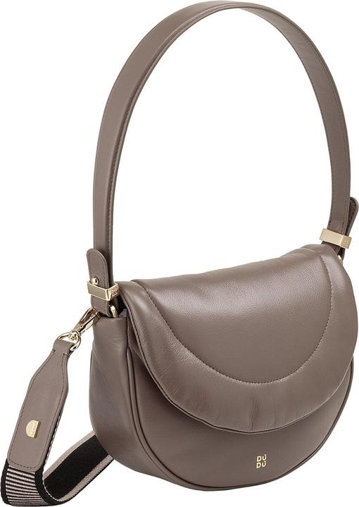 Actual product image Dudu Panarea leather shoulder bag 22 cm