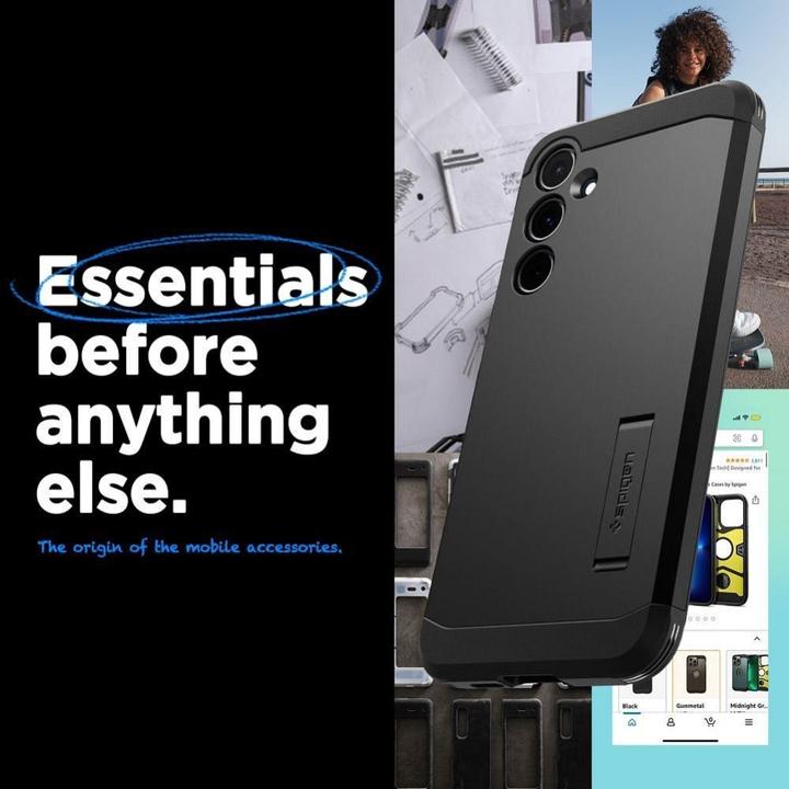 Immagine prodotto Spigen Tough Armor Sam A55 5G nero ACS07530 (Samsung Galaxy A55)