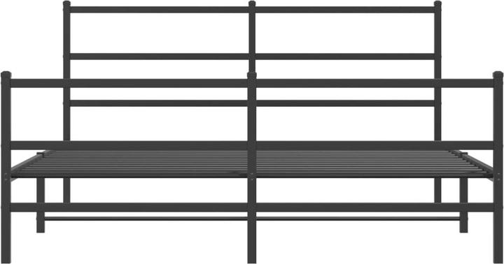 Produktbild VidaXL Bettgestell mit Kopf- und Fussteil (150 x 200 cm)