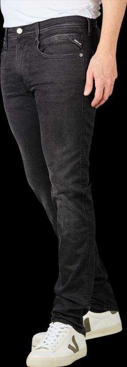 Actual product image Replay Anbass Jeans Slim black washed (W38/L36)