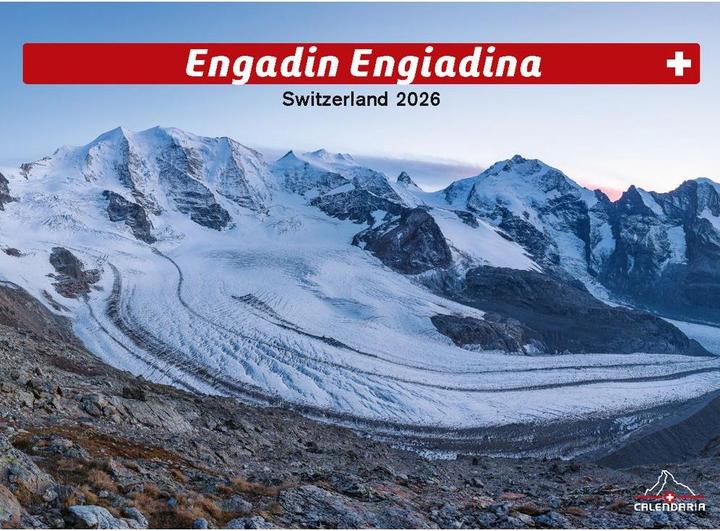 Produktbild Engadin 2026 (40 x 31 cm, Französisch, Deutsch, Englisch, Italienisch)