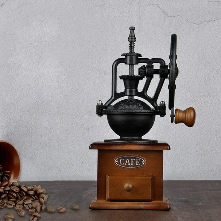 Produktbild JTI Manuelle Kaffeemühle aus Keramik aus Gusseisen und Holz