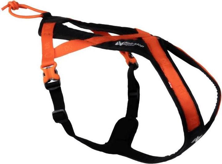 Immagine prodotto Non-Stop Dogwear Non-Stop - Harness Rush - Black/Orange - 8 (8, Cane, Generale)