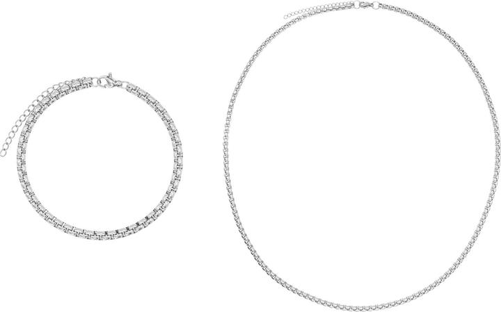 Heideman Set Vetus silberfarben (100% Edelstahl)