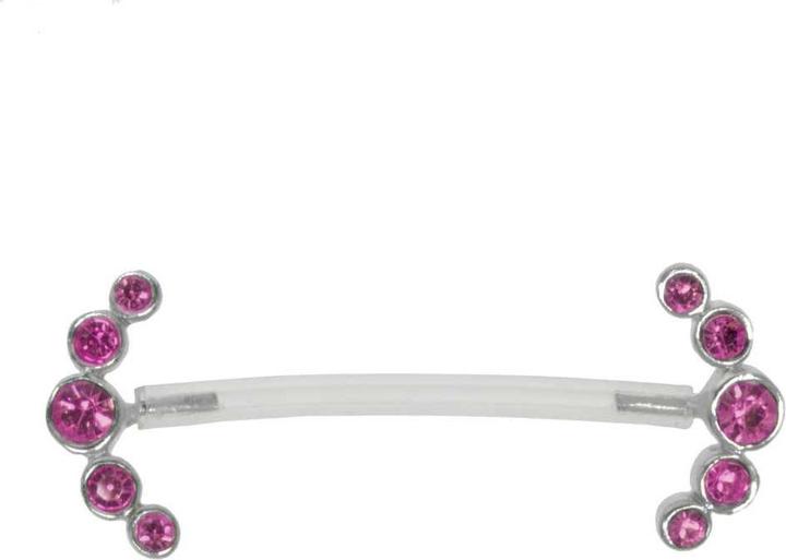 Pink, Silber, Transparent