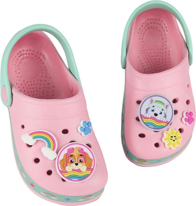Produktbild Paw Patrol Mädchen Clogs Abzeichen