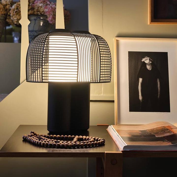 Actual product image DCW éditions Yasuke table lamp Black (1300 lm)
