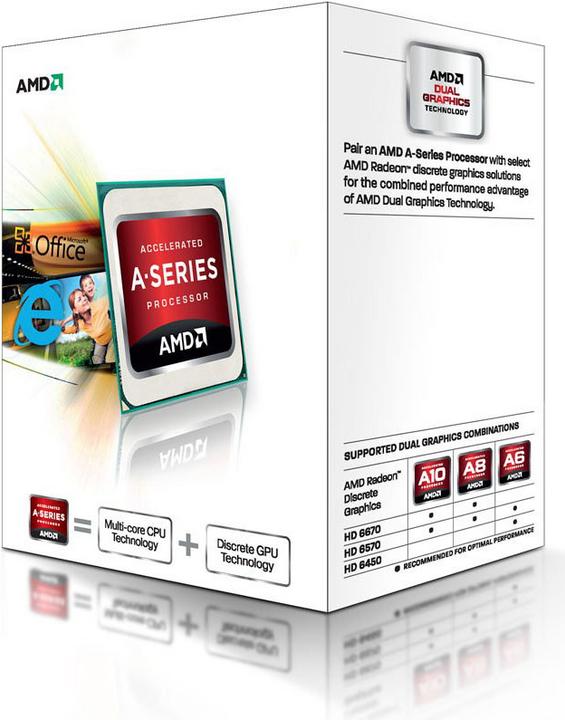 Produktbild AMD A8-5500 Apu (FM2, 3.20 GHz, 4 -Core)