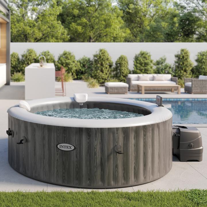 Produktbild Intex Pure SPA Bubble GreyWood XXL Deluxe (6 Pers.)