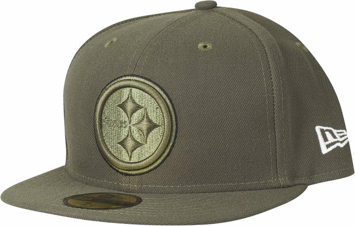 Actual product image New Era 59Fifty Salute To Service Pittsburgh Steelers (7 1/2)