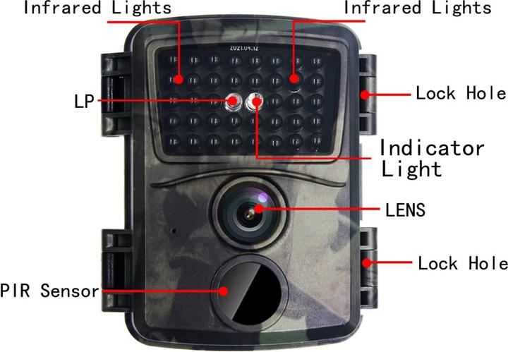 Image du produit Werkstein Mini Wildtier Kamera, 12MP, Nachtsicht
