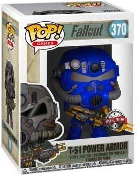 Image du produit Funko POP! Games Fallout T-51 Power Armor (Vault-Tec Bleu) Edition Limitée