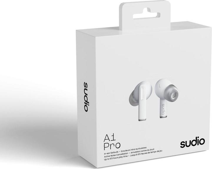 Image du produit Sudio A1 Pro Blanc (ANC, 30 h, Sans fil)