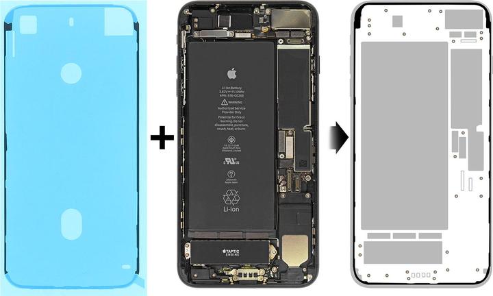 Actual product image Avizar LCD display sticker iPhone 7 (Tool, iPhone 7)