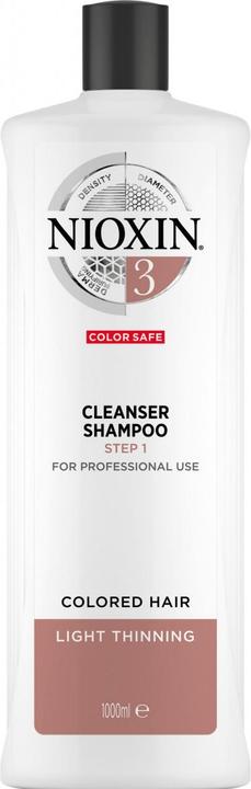 Actual product image Nioxin Cleanser Shampoo 3 (1000 ml, Liquid shampoo)