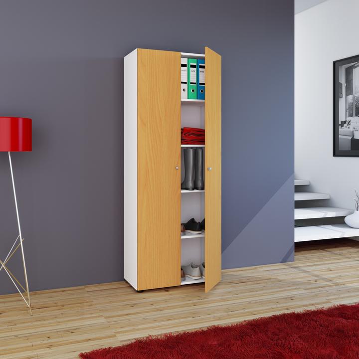 Actual product image VCM Wooden multi-purpose cabinet Vandol with hinged doors (70 x 40 cm)