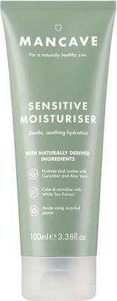 Actual product image ManCave Sensitive Moisturiser for Men 100ml with Aloe Vera & Shea Butter (100 ml)
