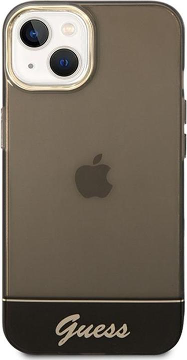 Produktbild Guess GUHCP14SHGCOK iPhone 14 6,1" czarny/black hardcase Translucent (Apple iPhone 14, Apple iPhone 13, Apple iPhone 15)